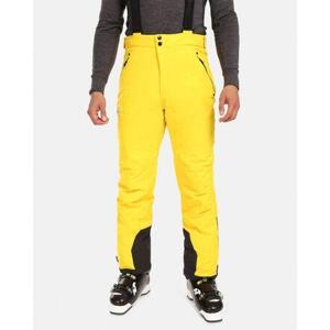 Kilpi Pánské lyžařské kalhoty METHONE-M Žlutá Velikost: XL