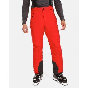 Kilpi Pánské lyžařské kalhoty METHONE-M Červená Velikost: XXL