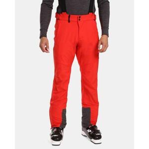 Kilpi Pánské softshellové lyžařské kalhoty RHEA-M Červená Velikost: 3XL