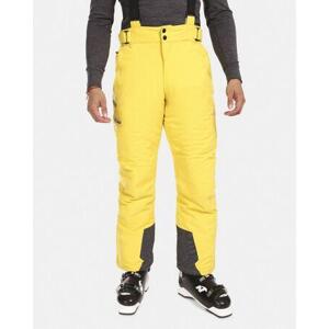 Kilpi Pánské lyžařské kalhoty MIMAS-M Žlutá Velikost: 4XL