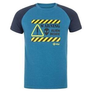 Kilpi Chlapecké bavlněné tričko SALO-JB - modré Velikost: 98