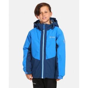 Kilpi Chlapecká lyžařská bunda ATENI-JB Modrá Velikost: 158