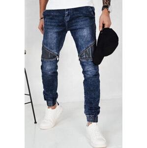 Dstreet Pánské modré džínové kalhoty UX4135 L