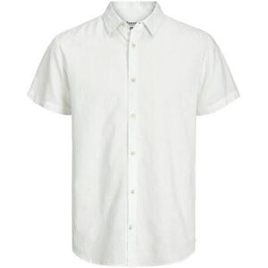 Jack&Jones Pánská košile JJESUMMER Comfort Fit 12248383 White XXL
