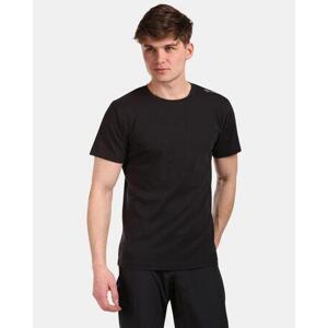 Kilpi Pánské bavlněné tričko PROMO-M Černá Velikost: L, BLK