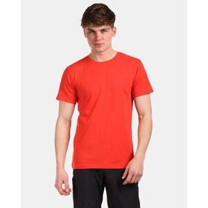 Kilpi Pánské bavlněné tričko PROMO-M Červená Velikost: M