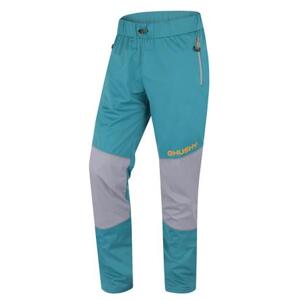 Husky Pánské softshellové kalhoty Kala M grey/mint XXL