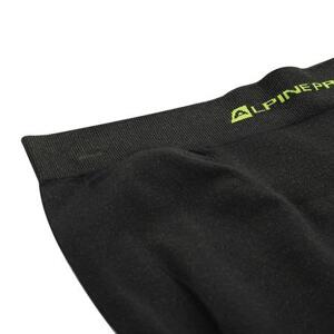 ALPINE PRO Pánské rychleschnoucí prádlo - kalhoty LESS black XS-S
