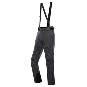 ALPINE PRO Pánské lyžařské kalhoty s membránou ptx OSAG black varianta pa M