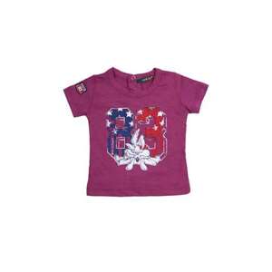 FASARDI Chlapecké tričko s aplikací fialová 86