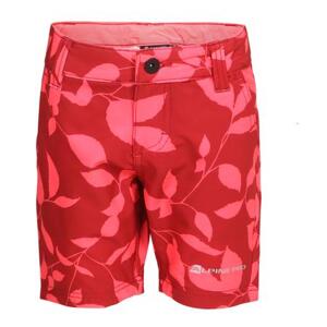 ALPINE PRO Dětské softshellové šortky MORCO diva pink varianta pb 152-158