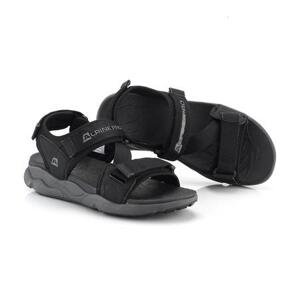 ALPINE PRO Pánské letní sandály JARC black 45, Černá