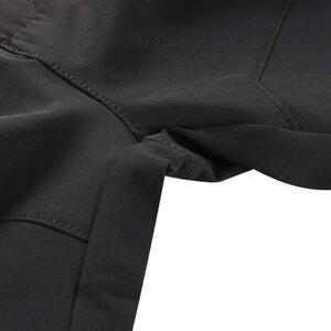 ALPINE PRO Dětské softshellové šortky BAKO black 152-158