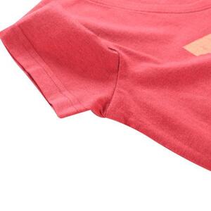 ALPINE PRO Dámské bavlněné triko BOLENA chilli varianta pa XS, Červená