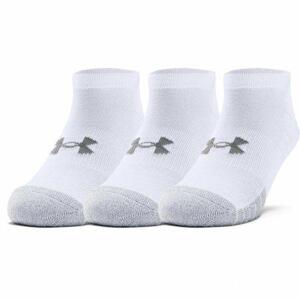 Under Armour Unisexové nízké ponožky Heatgear NS white L, Bílá, 43 - 45