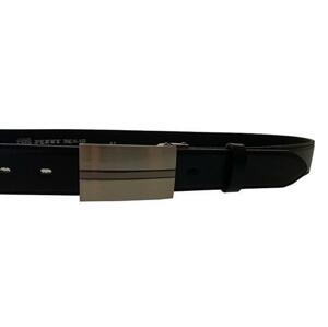 Penny Belts Pánský kožený společenský opasek 35-020-8PS-60 black 105 cm