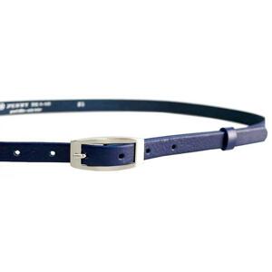 Penny Belts Dámský kožený opasek 15-2-56 dark blue 95 cm