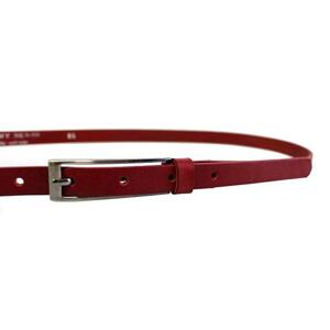Penny Belts Dámský kožený opasek 15-1-93 red 85 cm