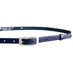 Penny Belts Dámský kožený opasek 15-2-56 dark blue 115 cm