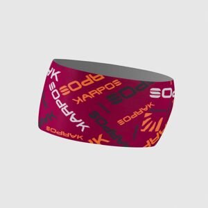 Unisex čelenka KARPOS U Pelmo Headband, Granita/V.Orange/Ghotic Grape velikost: OS (UNI)