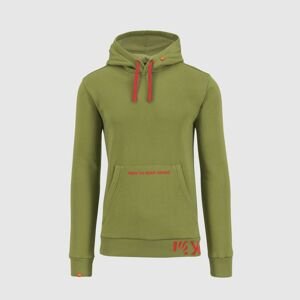 Pánská mikina KARPOS M Picchio Hoodie, Guacamole velikost: M