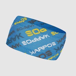 Unisex čelenka KARPOS U Moved Headband, Indigo B./High Visibility velikost: OS (UNI)