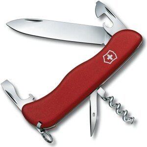 Victorinox Nůž kapesní PICKNICKER 111mm ČERVENÝ Barva: Červená