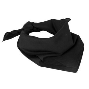 MIL-TEC® Šátek čtyřcípý 55x55 cm ČERNÝ Barva: Černá