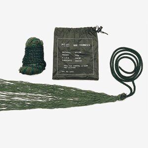 MIL-TEC® Síť houpací MINI s obalem ZELENÁ Barva: Zelená