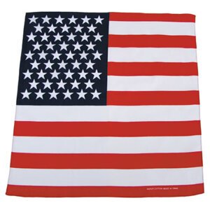 ostatní Šátek BANDANA 55x55 cm vlajka USA