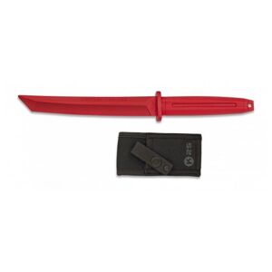 K25 Nůž cvičný TANTO gumový s pouzdrem ČERVENÝ Barva: Červená