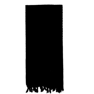 ROTHCO Šátek SHEMAGH odlehčený ČERNÝ 105 x 105 cm Barva: Černá