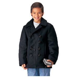 ROTHCO Kabát dětský US námořnický ČERNÝ Barva: Černá, Velikost: XL