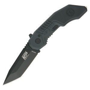 Smith & Wesson® Nůž zavírací SWMP3B s asistovaným otvíráním ČERNÝ Barva: Černá