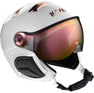Kask Chrome - white/pink gold/pink gold mirror 54