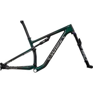 Specialized S-Works Epic Frameset - green tint carbon/chrome XS