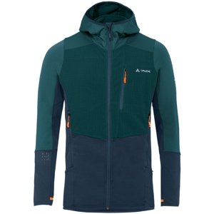 Vaude Men's Monviso Hooded Grid Fleece Jacket - mallard green XL