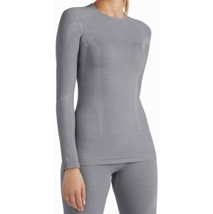 Falke Women long sleeve Shirt Wool-Tech - grey-heather M