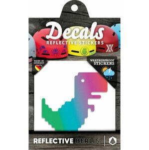 Reflective Berlin Reflective Decals - OLD T-Rex - rainbow uni