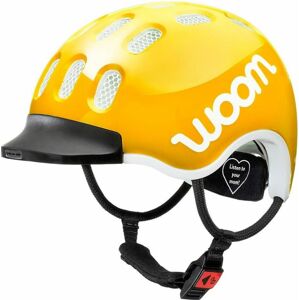 Dětská cyklistická helma Woom - žlutá M (53-56)
