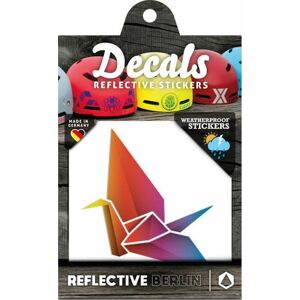 Reflective Berlin Reflective Decals - Origami - rainbow uni