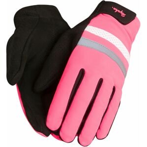 Rapha Brevet Reflective Gloves - High-Vis Pink L