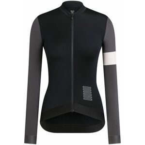 Rapha Women's Pro Team Long Sleeve Training Jersey - Black/Carbon Grey S