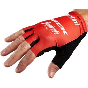 Santini Trek Segafredo Road Men's Gloves - Red/White XL
