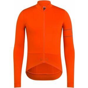 Rapha Pro Team Long Sleeve Jersey - dark orange/dark navy XL