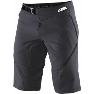 100% Airmatic Shorts Charcoal S