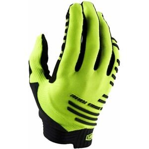 100% R-Core Gloves Fluo Yellow S