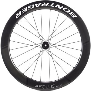 Bontrager Aeolus RSL 62 TLR Disc Road Wheel - black / white uni