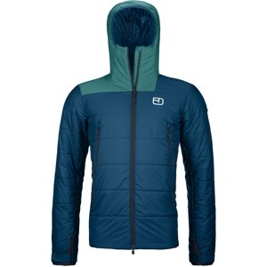 Ortovox Swisswool zinal jacket m - petrol blue L