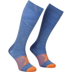 Ortovox Tour compression long socks m - safety blue 45-47